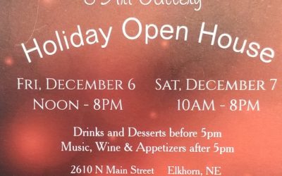 Main Street Studio Holiday Open House December 6th and 7th